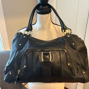 Cole Haan Black Leather Shoulder Bag